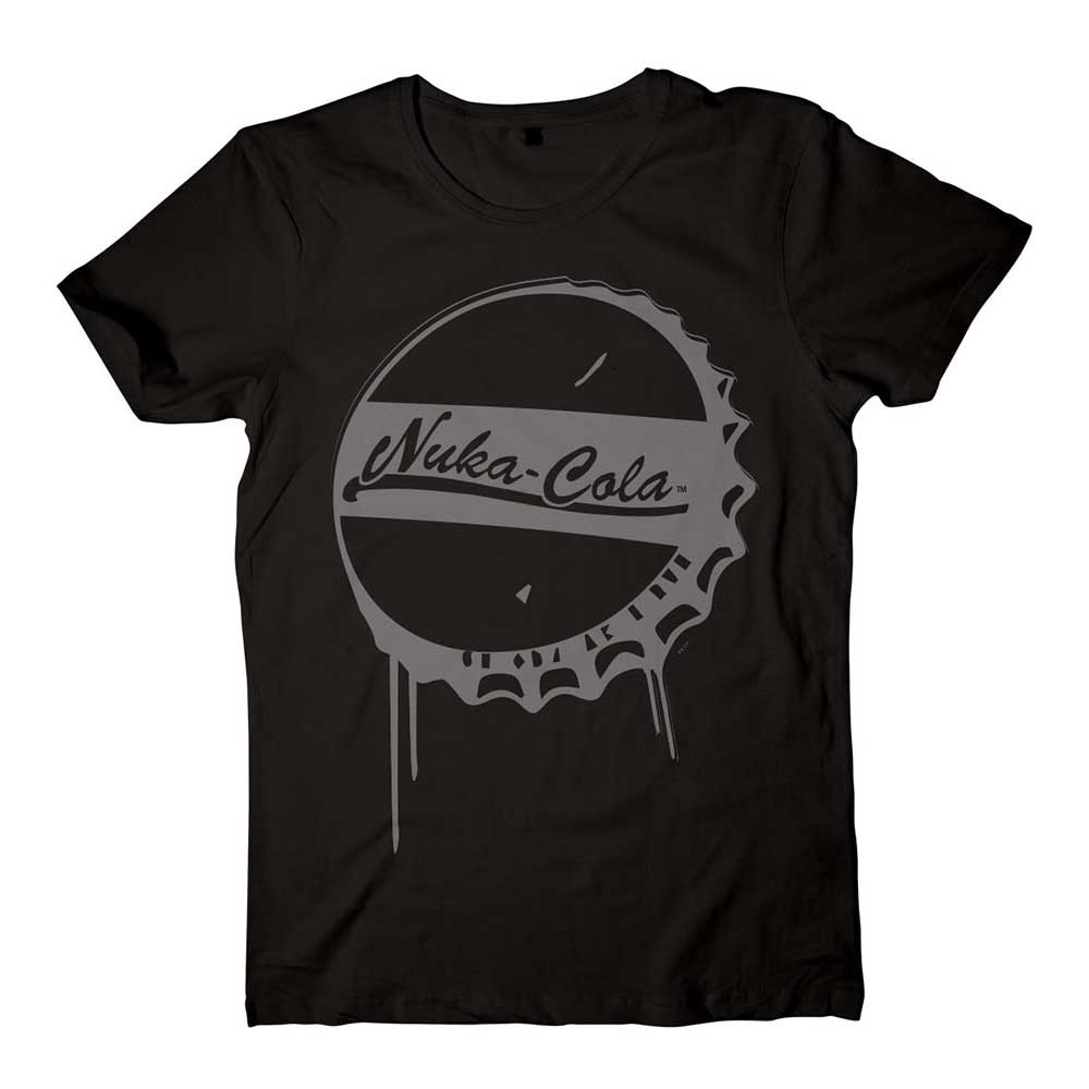 Fallout 4 - Nuka Cola heren T-shirt zwart/grijs - Games merchandise